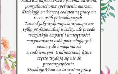 Zdjęcie do Dzień Pracownika Socjalnego
